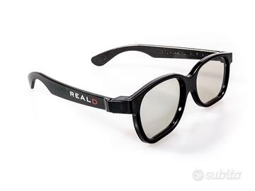 Occhiali 3d passivi polarizzati REALD - 2 paia