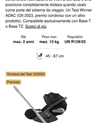 Ovetto Cybex 