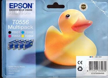 Cartucce per stampante EPSON TO556 MULTIPACK