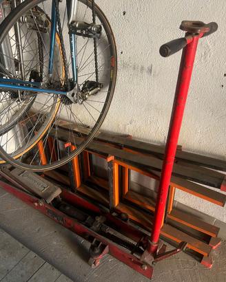 CRIC Idraulico a carrello da officina