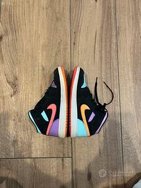 Air Jordan 1 Mid Multicolore