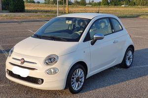 Fiat 500 mirror bianca