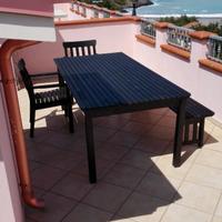 9 posti letto a Cirella, terrazza, aria c