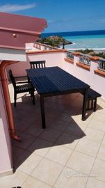 9 posti letto a Cirella, terrazza, aria c