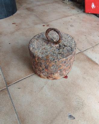 peso da 8 kg uso ancora 