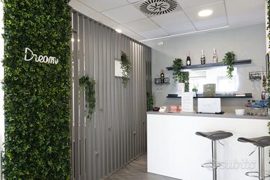 Cabina estetica in salone di acconciatura