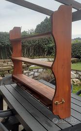 piattaia pensile in legno 