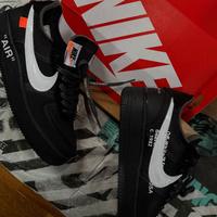 Air Force 1 x OFF White Nere e Bianche