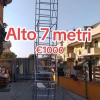 trabattello ponteggio alto 7 m