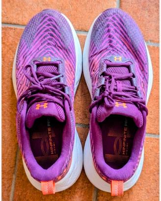 Under Armour HOVR Infinite – Zebrate Viola/Arancio