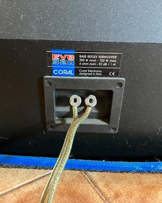 Subwoofer coral