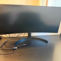 Schermo LG UltraWide Monitor Curved 35WN75C 89cm