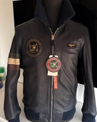 Aeronautica Militare Giubbotto Pelle CENTENARIO