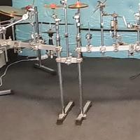 Sistema rack PEARL completo con giunto centrale