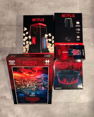 set casa netflix/stranger things nuovo 