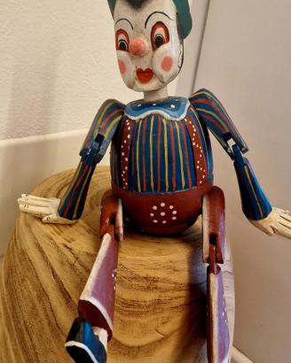 clown salvadanaio vintage 