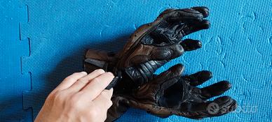 Guanti moto vintage Racing taglia M