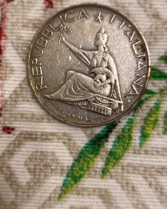 Moneta rara 500 lire 1861-1961