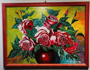 Quadro ROSE ROSSE PER TE