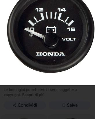 Voltmetro analogico originale Honda