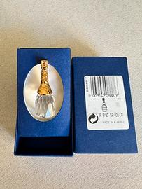 Swarovski Crystal miniature Gold Champagne