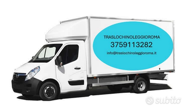 Traslochi, noleggio furgone con autista