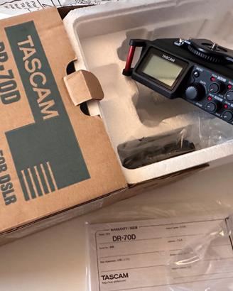 Registratore audio lineare PCM Tascam DR-70D