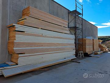 Pannelli coibentati da 8 cm