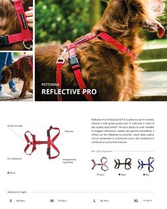 🐾 Pettorina ad H Alp2 Canine "Reflective Pro"