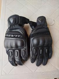 Guanti Moto estivi pelle e tessuto Revit