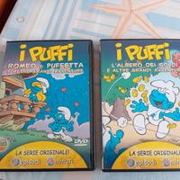 DVD I puffi nr.2 pezzi 