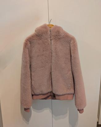 pelliccia rosa