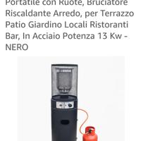 fungo riscaldante da esterno 