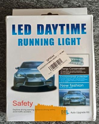 Coppia luci x auto da 16 Led Daytime Running NUOVE