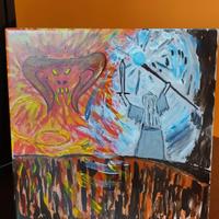 dipinto.il signore degli anelli 