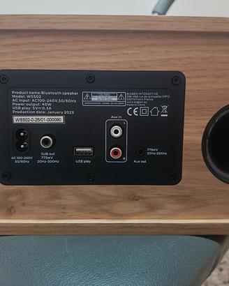 cassa bluetooth Thomson 100 w 