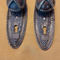 coppia maniglie antiche 