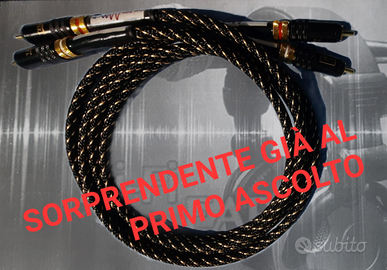 CAVO RCA AUDIOPHILE AUDIOSTAX HIGRADE PURE SILVER