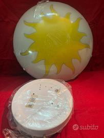 Plafoniera D.40 DECORO SOLE *2x60W E27