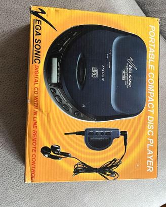 Mega Sonic CD 38 Portable + Samsung SPF-83H Digita