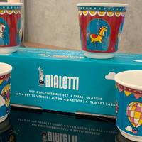 Bialetti set 4 tazzine tema luna park wonderland