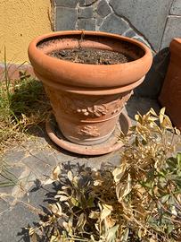 Fioriere in terracotta
