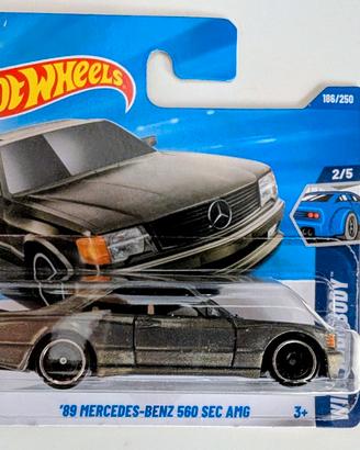 Hot Wheels JBB11 '89 Mercedes Benz 560 Sec Amg 