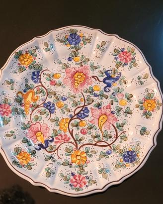 Piatto decorativo in ceramica di Sorrento