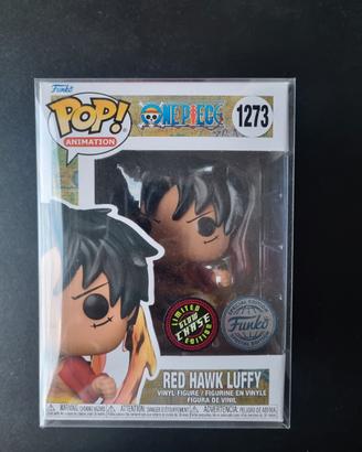 FunkoPop Red Hawk Luffy CHASE 