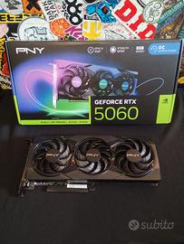 Nvidia GeForce RTX 5060 oc RGB triple fan  GDDR7