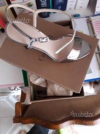 Sandalo argento conbipel