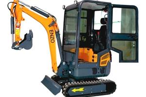 ESCAVATORE ENZO HT-10B BRANDEGGIO, 10,8 Q, CABINA