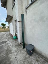 Pali da recinzione in ferro zincato da 250 cm