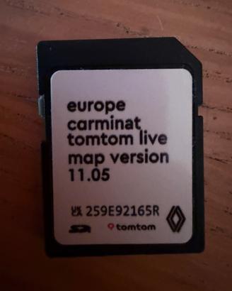 Sd Card navigatore europa Renault
